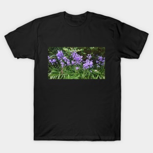 Bluebells on green T-Shirt